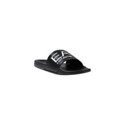 EA7 Emporio Armani Black And White Pvc Slippers