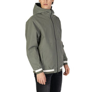 Replay Green Polyester Shell Jacket