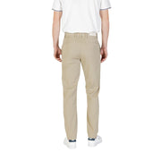 Replay Green Cotton Casual Pants