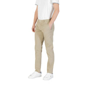 Replay Green Cotton Casual Pants