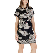 Vero Moda Beige Viscose Short Dress