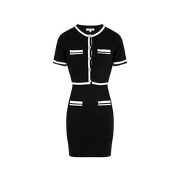 Morgan De Toi Black Viscose Short Dress