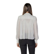 Morgan De Toi White Polyester Blouse