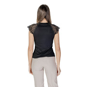 Morgan De Toi Black Recycled Polyester Tank Tops