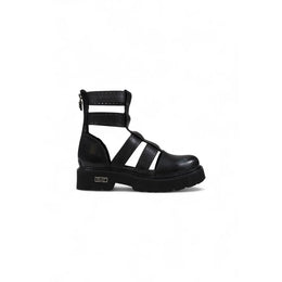 Cult Black Leather Sandals