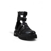 Cult Black Leather Sandals