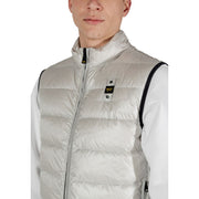 Blauer Gray Polyamide Sleveless Jacket