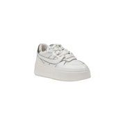 ASH White Leather Platform Sneakers