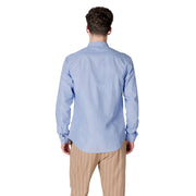 Gianni Lupo Light Blue Cotton Shirt