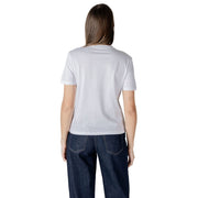 Calvin Klein Jeans White Cotton T-Shirt