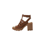 Timberland Beige Leather Strap-On Sandals