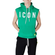 Icon Green Cotton Hoodie