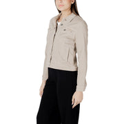 Street One Beige Cotton Jackets & Coat