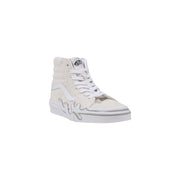 Vans White Suede Leather High Top Sneakers