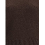 Petar Petrov Brown Fleece Wool Cashmere Sweater