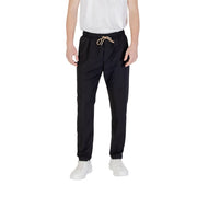 Gianni Lupo Black Polyester Casual Pants
