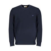 Timberland Blue Organic Cotton Men's Long-Sleeved T-Shirt