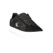 Calvin Klein Black Leather Men Sneaker
