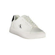 Calvin Klein White Polyester Sneaker