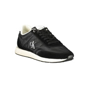 Calvin Klein Black Recycled Polyester Men Sneaker