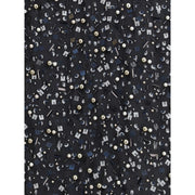 Sacai Black Polyester Midi Skirt