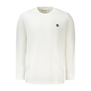 Timberland White Cotton Men T-Shirt