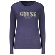 Guess Jeans Blue Viscose Women Sweater
