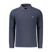 Timberland Blue Cotton Polo Shirt