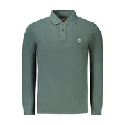 Timberland Green Cotton Men Polo Shirt