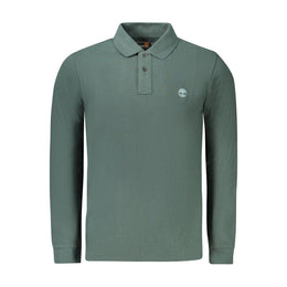 Timberland Green Cotton Men Polo Shirt
