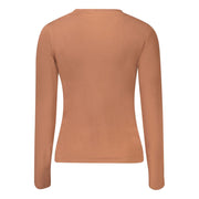 Guess Jeans Brown Cotton T-Shirt