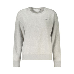 Pepe Jeans Gray Cotton Sweatshirt