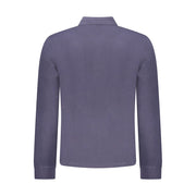 Napapijri Blue Cotton Men Polo Shirt