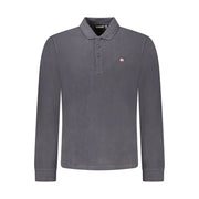 Napapijri Black Cotton Polo Shirt