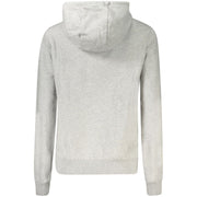 Napapijri Gray Cotton Sweatshirt