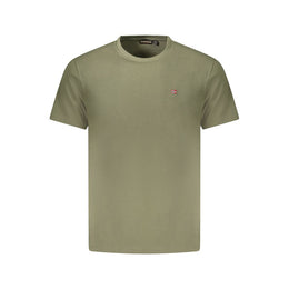 Napapijri Green Cotton Men T-Shirt