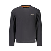 Napapijri Black Cotton Men Sweater