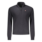Napapijri Black Wool Men Sweater