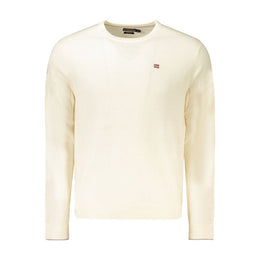 Napapijri White Wool Men Sweater