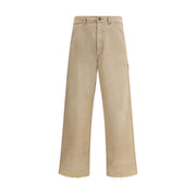 Margiela Beige Cotton Casual Pants