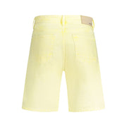 Hugo Boss Yellow Cotton Short