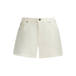 Guess Jeans White Cotton Short
