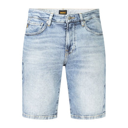 Hugo Boss Blue Cotton Short