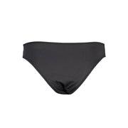 Karl Lagerfeld Black Elastane Swimwear
