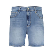 Tommy Hilfiger Blue Cotton Short