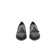 Cerruti 1881 Gray Cowhide Loafer