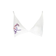 Karl Lagerfeld White Elastane Swimwear