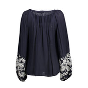 Kocca Blue Viscose Shirt