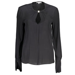 Patrizia Pepe Black Viscose Shirt