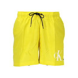 Calvin Klein Yellow Polyester Swimwear